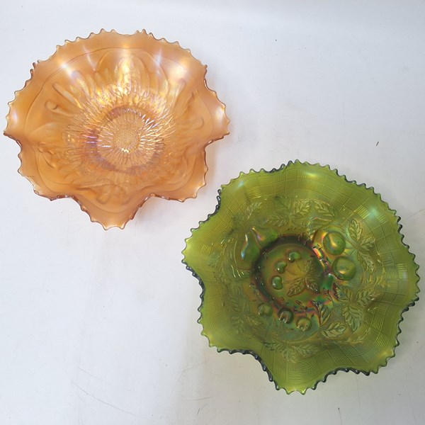 Lot 1277 - CARNIVAL GLASS