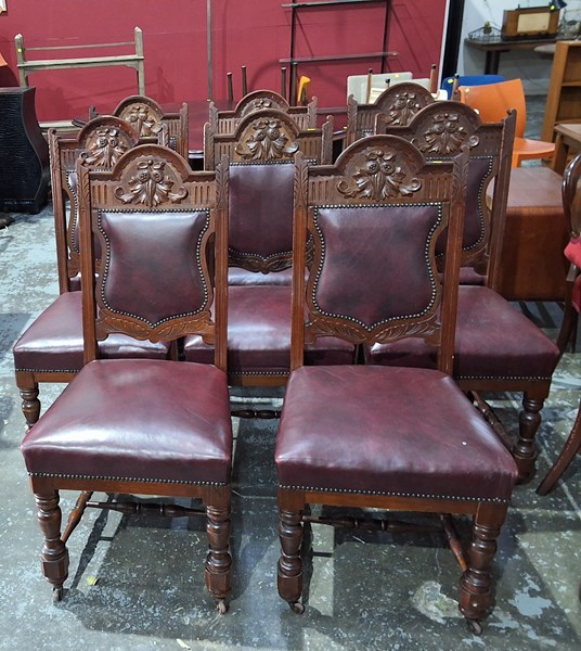 Lot 195 - DINING CHAIRS