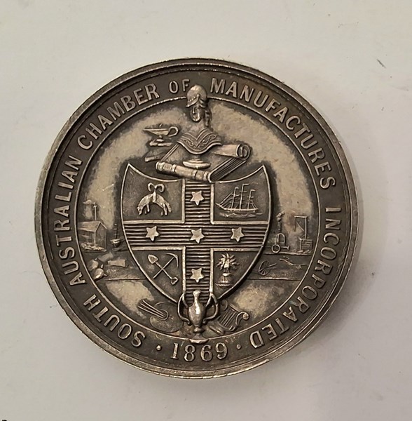 Lot 1116 - SILVER MEDALLION