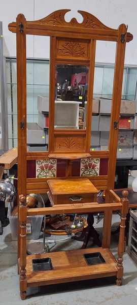 Lot 241 - HALL STAND