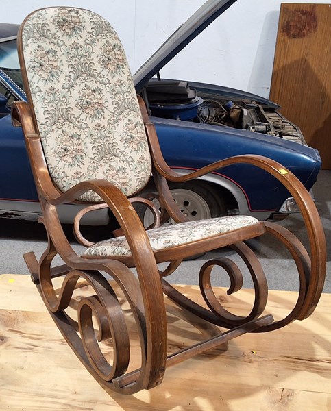 Lot 414 - ROCKING CHAIR