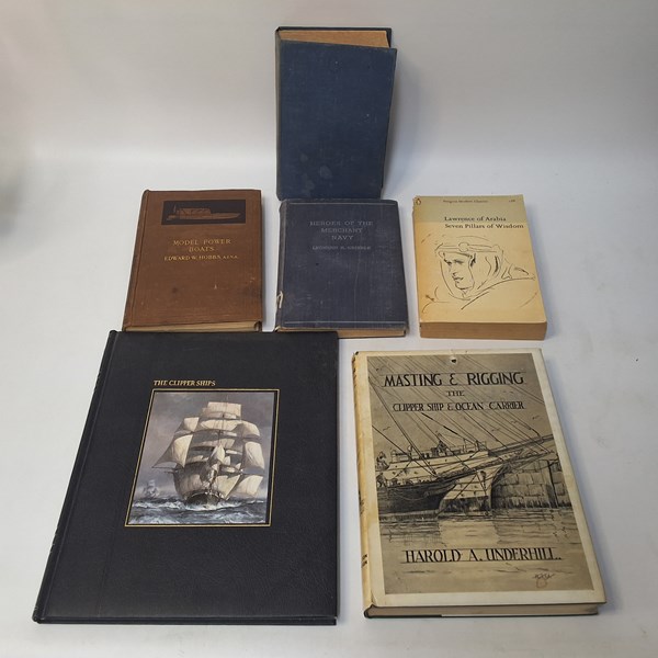 Lot 1355 - NAUTICAL BOOKS