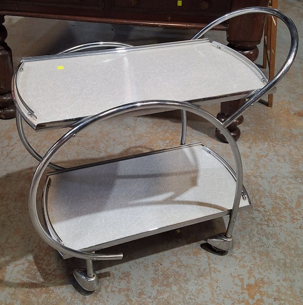 Lot 144 - COCKTAIL TROLLEY
