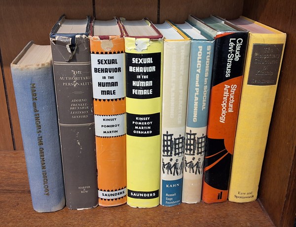 Lot 1361 - CLASSIC SOCIOLOGY.