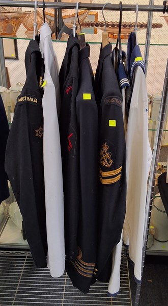 Lot 1264 - NAVAL UNIFORMS