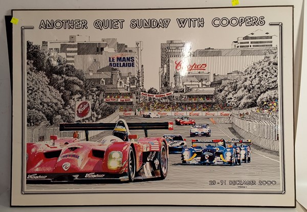 Lot 1453 - ADELAIDE LE MANS POSTER