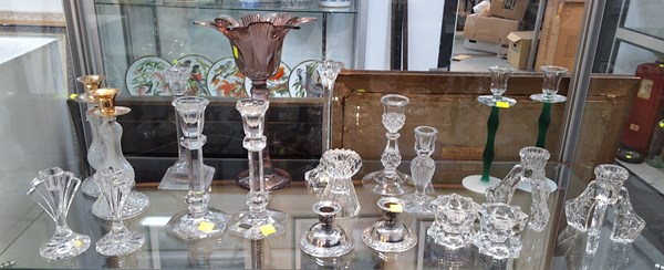 Lot 1579 - CANDLESTICKS