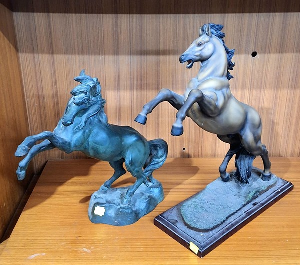 Lot 297 - HORSE FIGURINES