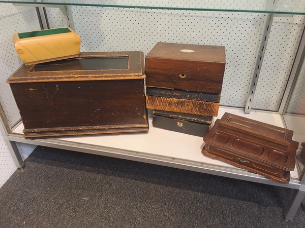 Lot 1428 - TIMBER BOXES