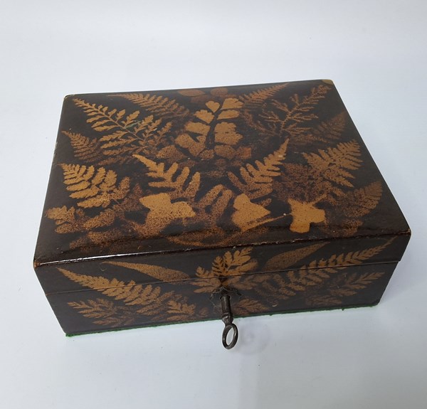 Lot 1406 - FERN WARE BOX