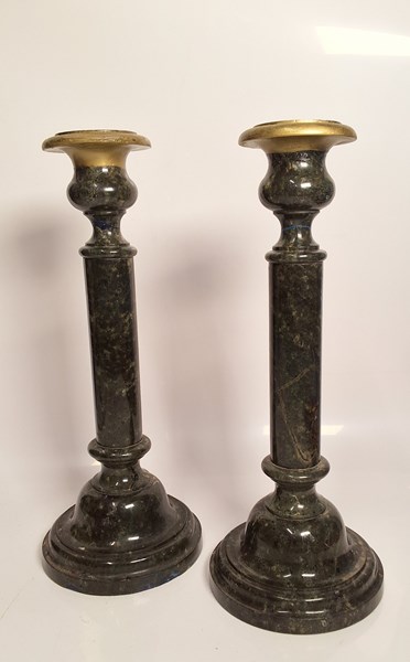 Lot 1384 - CANDLESTICKS