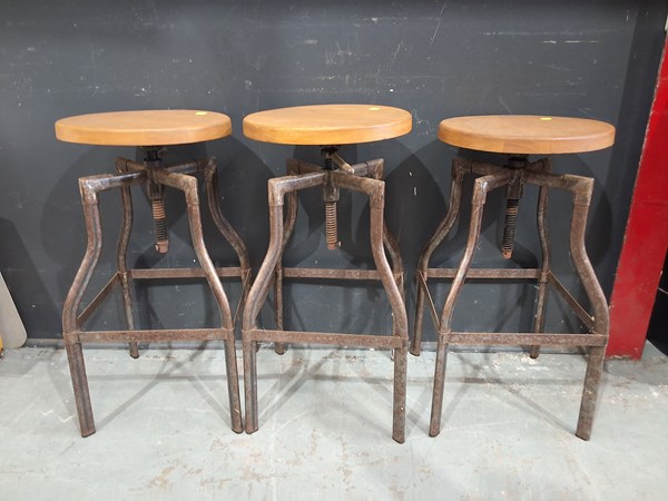 Lot 294 - BAR STOOLS