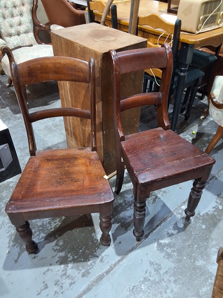 Lot 150 - DINING CHAIRS