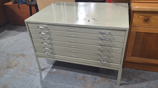Lot 298 - PLAN DRAWERS