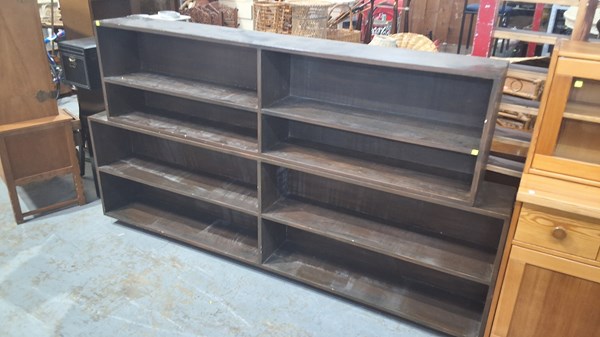 Lot 382 - BOOKSHELVES