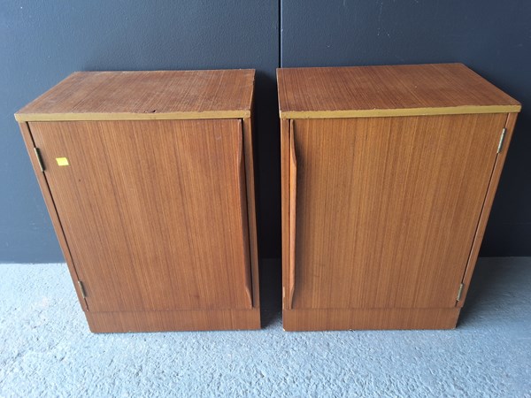 Lot 365 - PAIR OF BEDSIDES