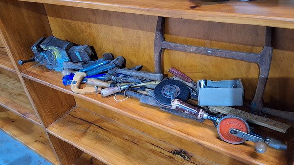 Lot 341 - RUSTIC TOOLS