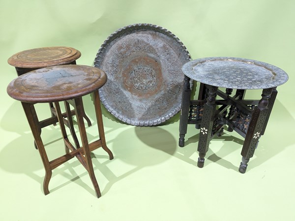 Lot 225 - TEA TABLES
