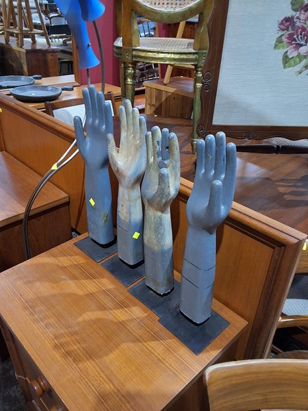 Lot 130 - GLOVE STANDS