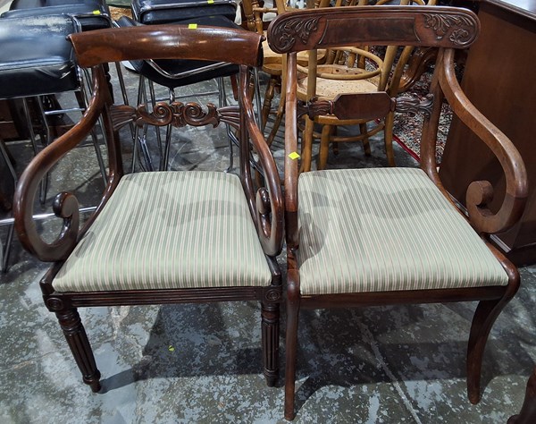 Lot 32 - ARM CHAIRS