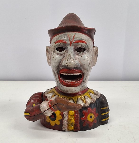 Lot 1283 - CLOWN COIN BANK