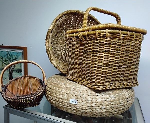 Lot 1508 - BASKETWARE