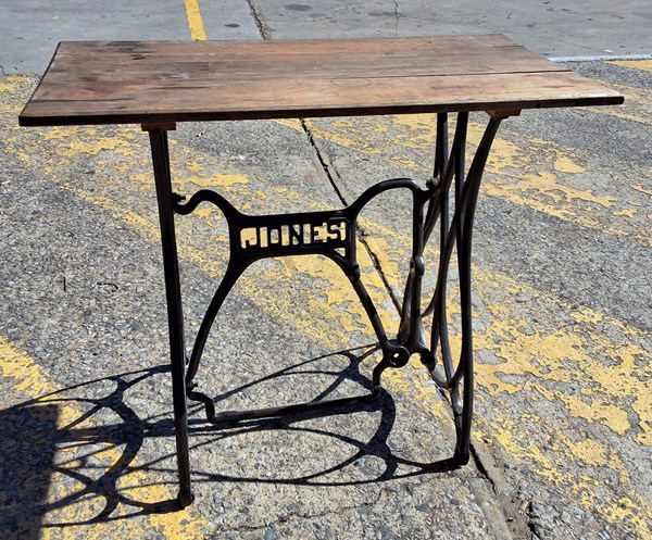 Lot 369 - TREADLE TABLE