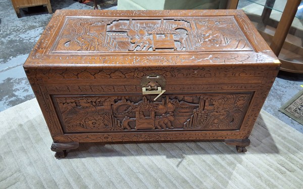 Lot 143 - CAMPHORWOOD TRUNK