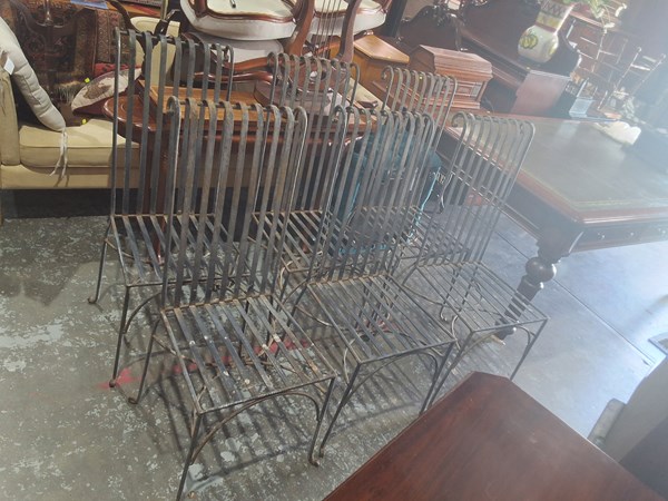 Lot 424 - OUTDOOR CHAIRS