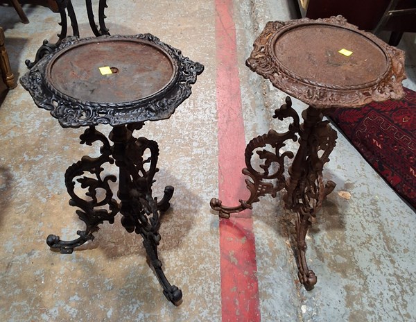 Lot 351 - PLANT STANDS