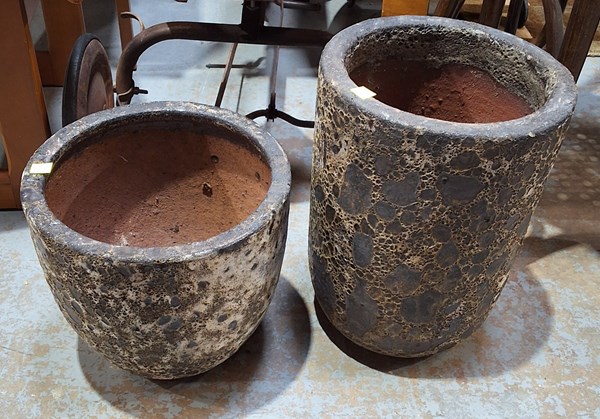 Lot 580 - CERAMIC PLANTERS