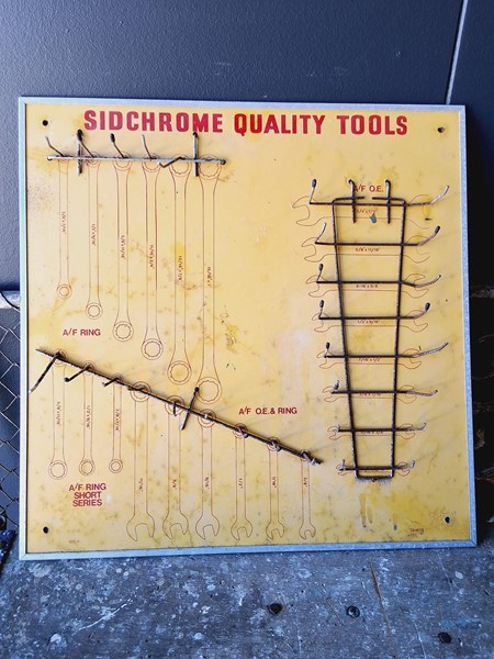 Lot 249 - SIDCHROME TOOL BOARD