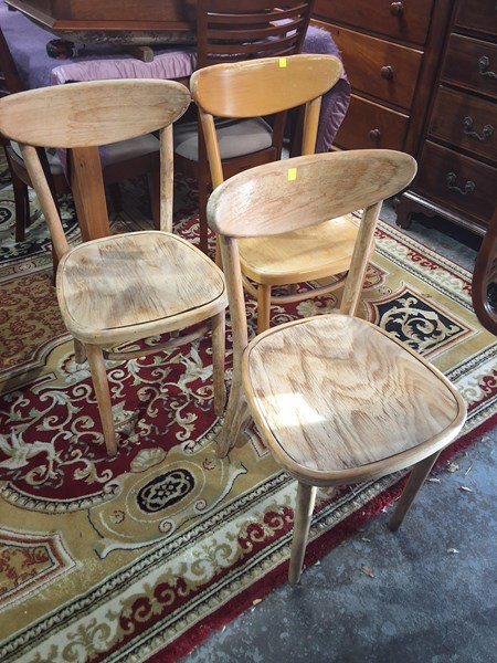 Lot 187 - BENTWOOD CHAIRS