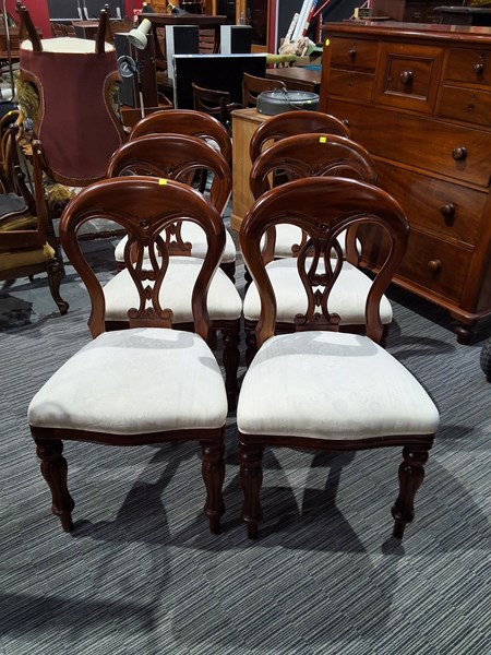 Lot 250 - DINING CHAIRS