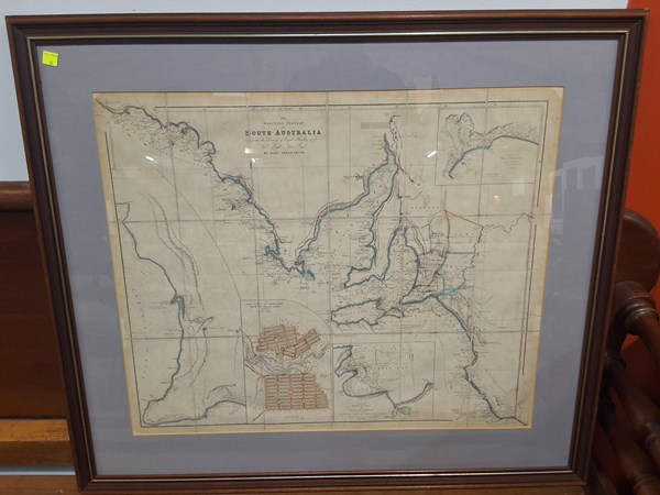 Lot 218 - MAP OF SOUTH AUSTRALIA