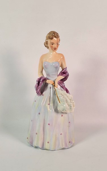 Lot 1197 - CERAMIC FIGURE