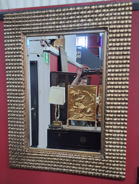 Lot 8 - LARGE WALL MIRROR