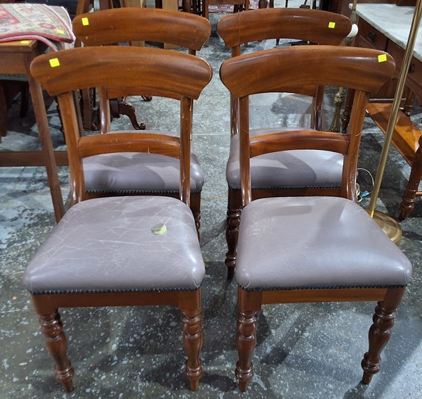 Lot 186 - DINING CHAIRS