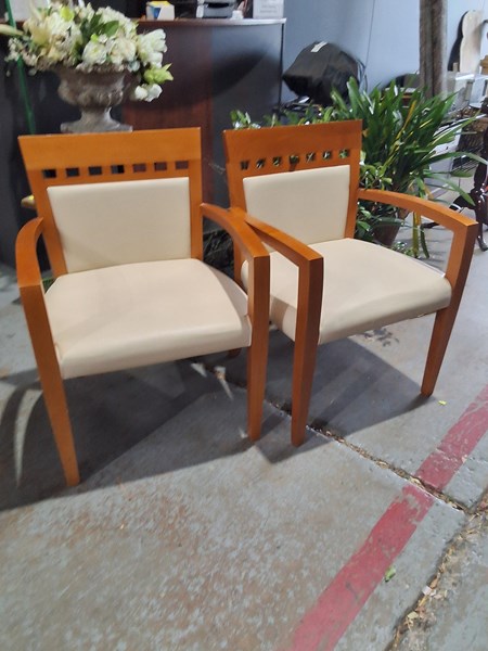 Lot 207 - ARM CHAIRS