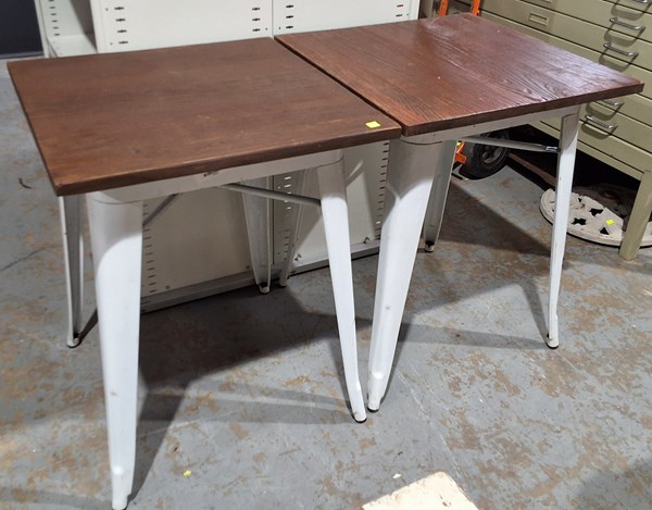 Lot 316 - CAFE TABLES
