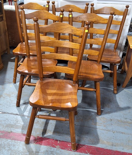 Lot 423 - DINING CHAIRS