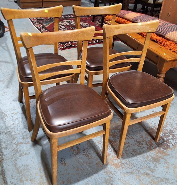 Lot 485 - DINING CHAIRS