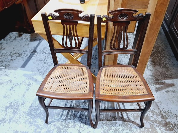 Lot 141 - DINING CHAIRS