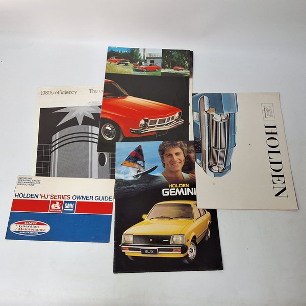 Lot 1409 - SALES BROCHURES
