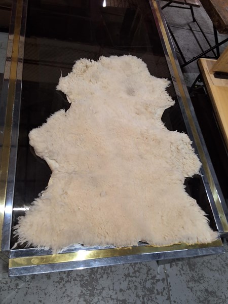 Lot 154 - SHEEP SKIN RUG