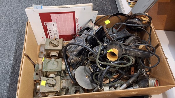Lot 1267 - VINTAGE HEADSETS
