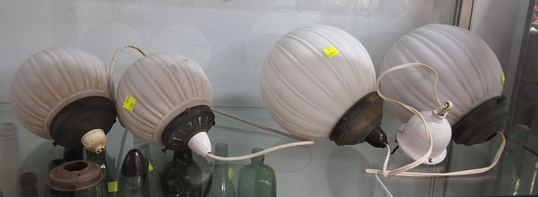 Lot 1455 - PENDANT LIGHTS