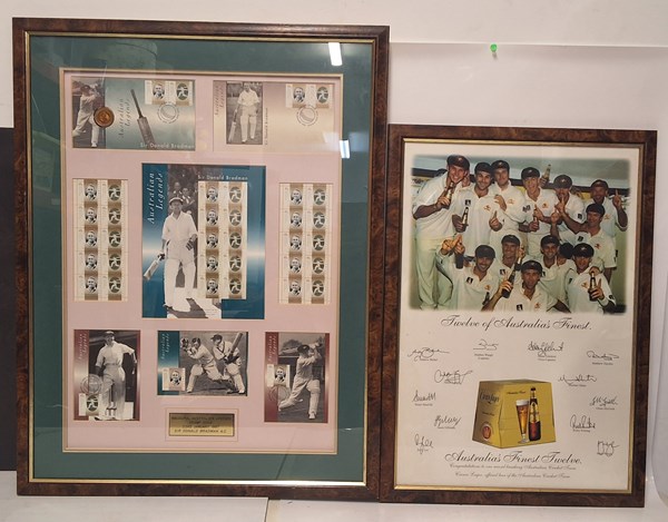 Lot 1106 - CRICKET FRAMES.