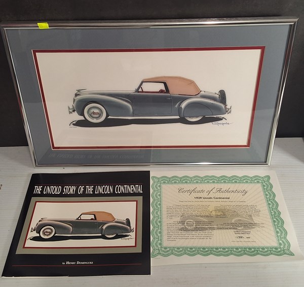 Lot 1430 - HENRY DOMINGUEZ PRINT