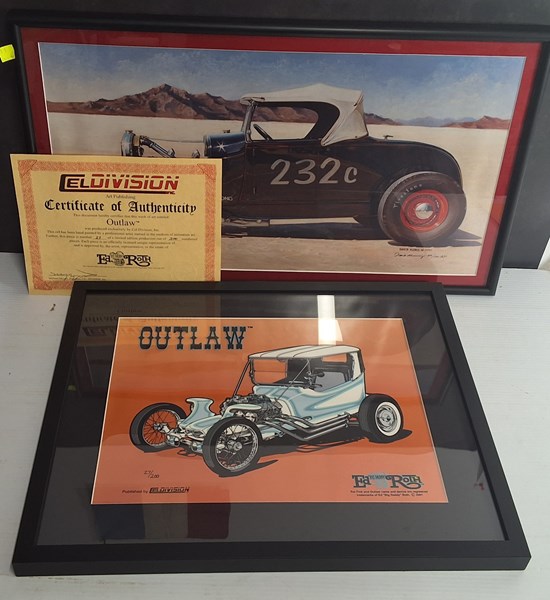 Lot 1407 - CAR PRINTs